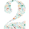 2e anniversaire floral