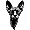 Cat Face: Evil Grinning