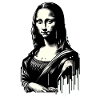 KI Mona Lisa Steetart Style