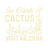Climb a cactus Visit Arizona