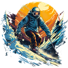 Skifahren Winterspaß