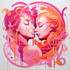 Deux femmes lisent
