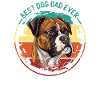 Boxer-Hunderasse Boxer-dad Zubehör Hundehalter