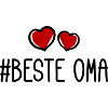 Beste Oma Herzen Liebe