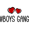 Boys Gang Heart Love