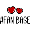Fan Base Heart Love