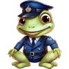 Frog Policeman