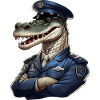 Crocodile Policeman