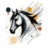 Dessin de cheval