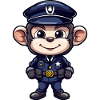 Police Monkey