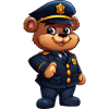Bear Policeman