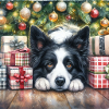 Border Collie Christmas