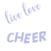 Cheerleadermädchen Cheerleading Jubel Jugend