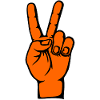 Helloween Peace Victory Symbol
