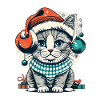 Chat de Noël