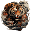 Traditional Asian Tiger