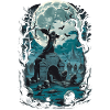Full Moon Halloween Design