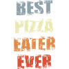 Funny Pizza Eater