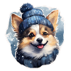 Winter fun with Papillon