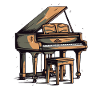 Un vieux piano