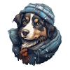 Frosty Shawh Dog