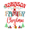 Robinson Family Christmas Personalized Design