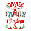Davies Family Christmas Personalized Design