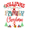 Williams Family Christmas Personalized Design