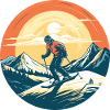 Snowboard et ski puis après-ski