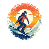 Snowboard et ski puis après-ski