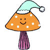 Christmas Mushroom