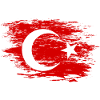 Turkey flag used