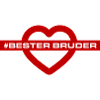 Bester Bruder Herzen Liebe