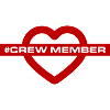 Crew Mitglied Herz Liebe