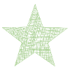 green star, grüner Stern
