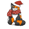Weihnachtskatze