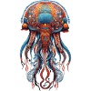 Jellyfish Sea Mandala Meditation Spirituality