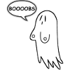 Boooobs | Boobs, Halloween, Ghost, Ghost