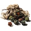 Terning Fuld Rollespil Terninger Fantasy Skjorte