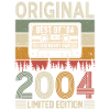 Millésime 2004 Anniversaire