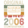 Anniversaire original de 2006
