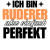 Perfekter Ruderer