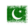 Pakistan as a flag