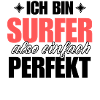 Perfekter Surfer