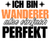 Perfekter Wanderer