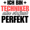 Perfekter Techniker