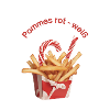 Pommes rot weiß