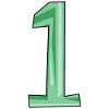 1 green