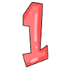 1 red
