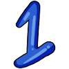 1 numéro bleu
